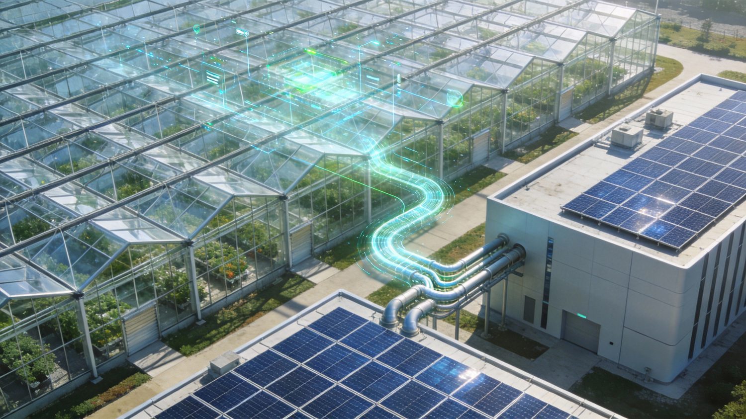 Power greenhouse complex